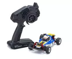Kyosho #32094BW-B Mini-Z Buggy Ready Set MB010: Optima Blue/White