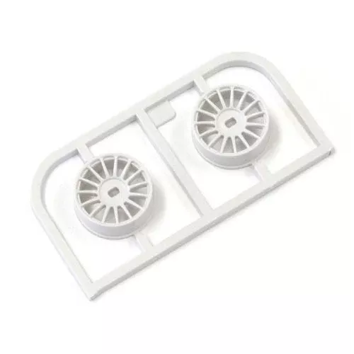 Kyosho MDH100WNO Mini-Z Multi Wheel N/Offset 0 (White/AWD) 2 pcs