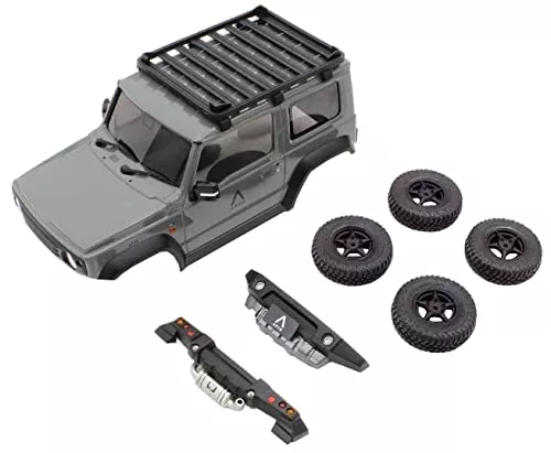 KYOSHO Mx-01 Apio Jimny Ts4 Medium Gray Rc Model Body Mxbt05G
