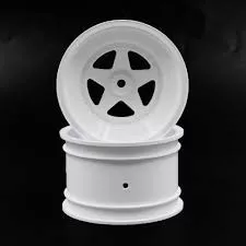 Kyosho #SCH006WB 2.2 Rear Wheel (2p/White/Scorpion 2014)