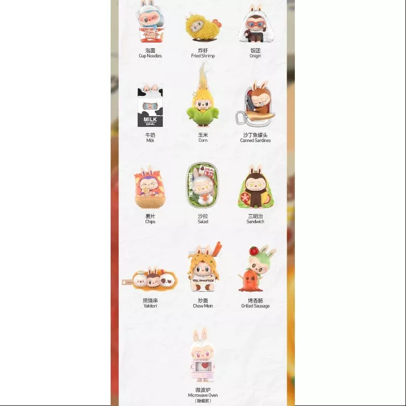 Labubu The Monsters Wacky Mart Series Whole Set Brand New With Plastic