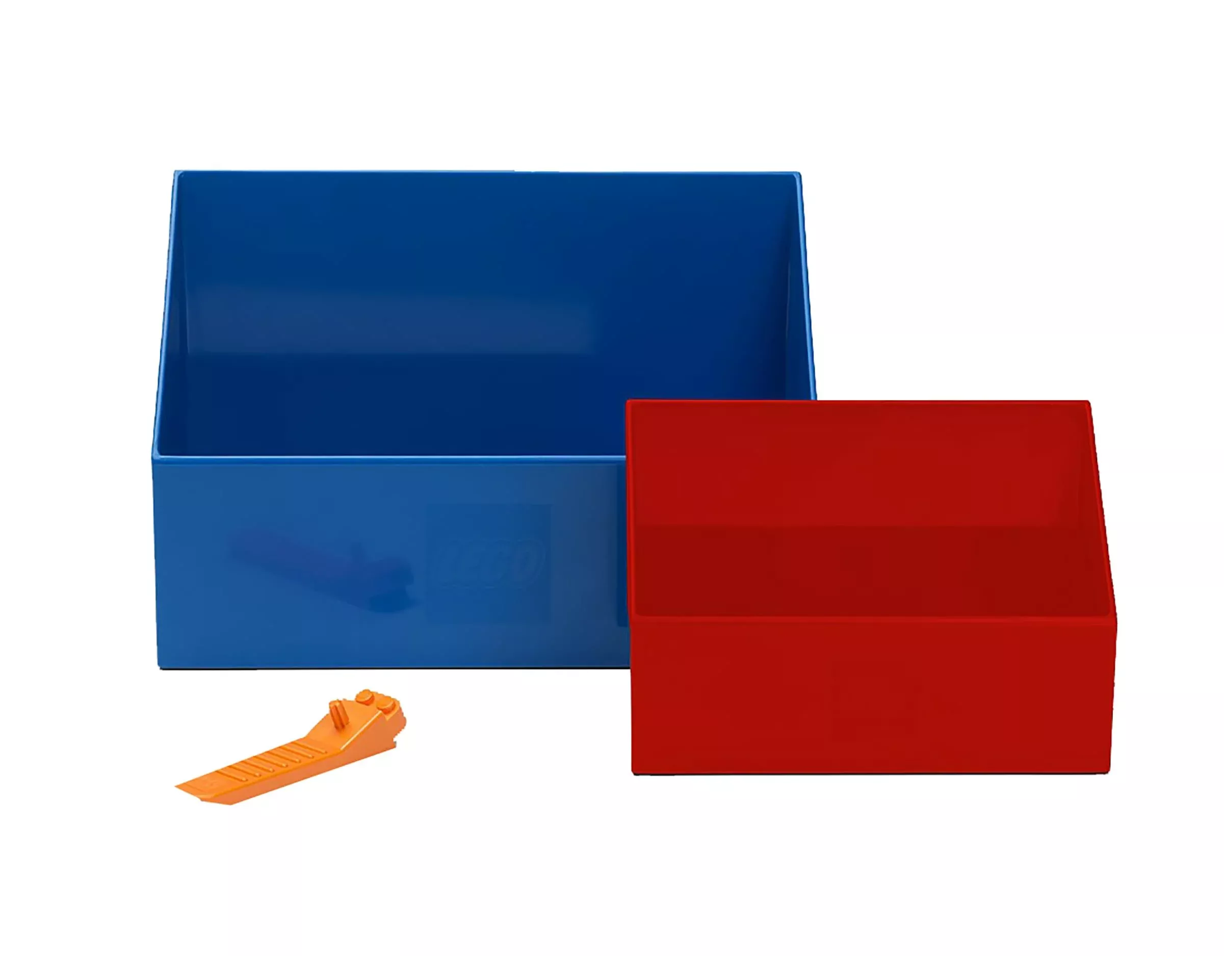 LEGO Brick 2 Piece Scooper Set| Blue & Red