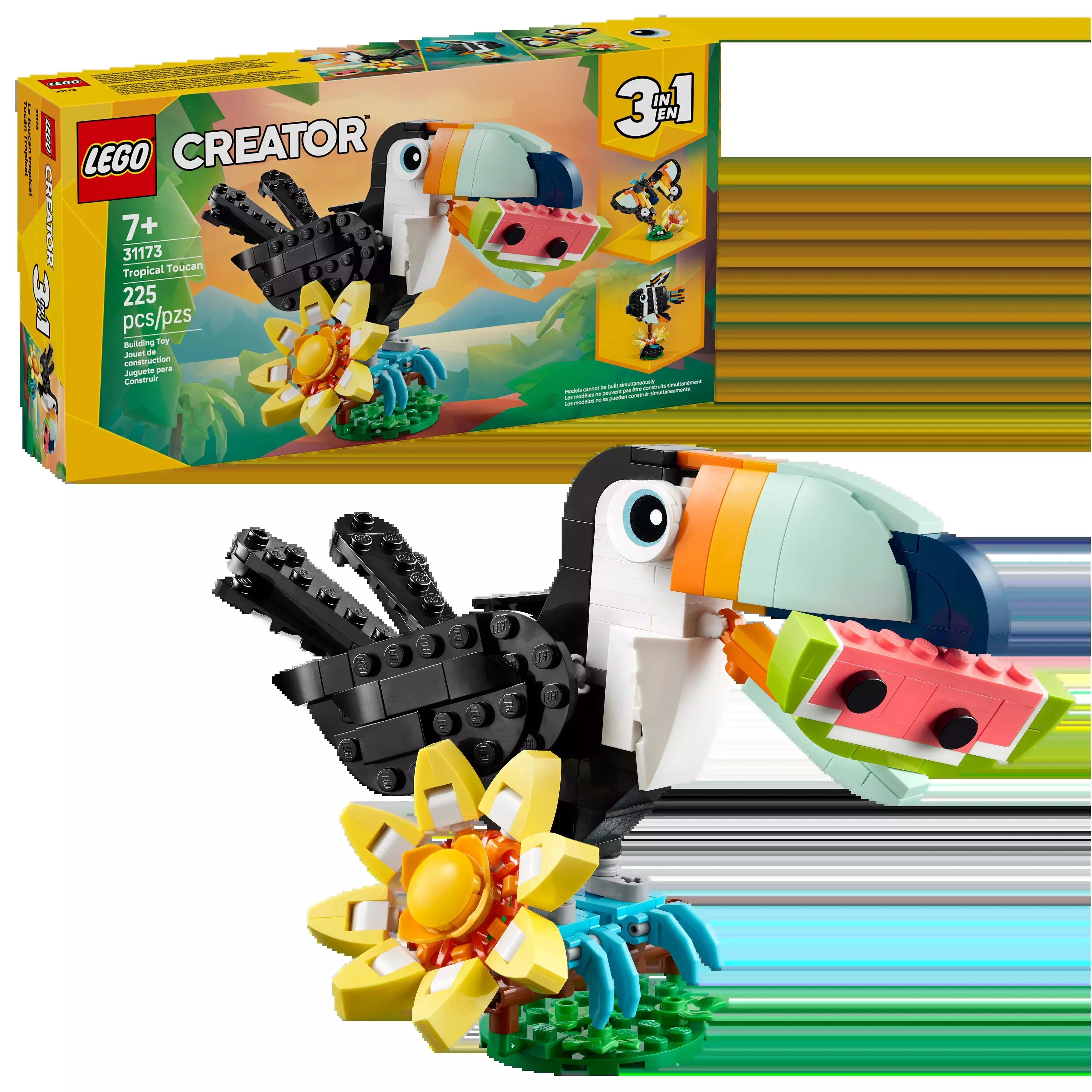 LEGO Creator 3in1 31173 Wild Animals: Tropical Toucan