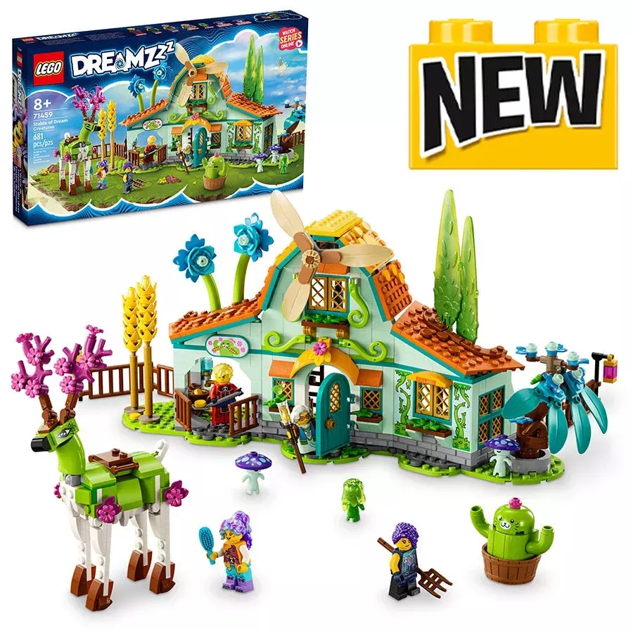 LEGO Dreamzzz Stable of Dream Creatures71459 (681 Pieces)