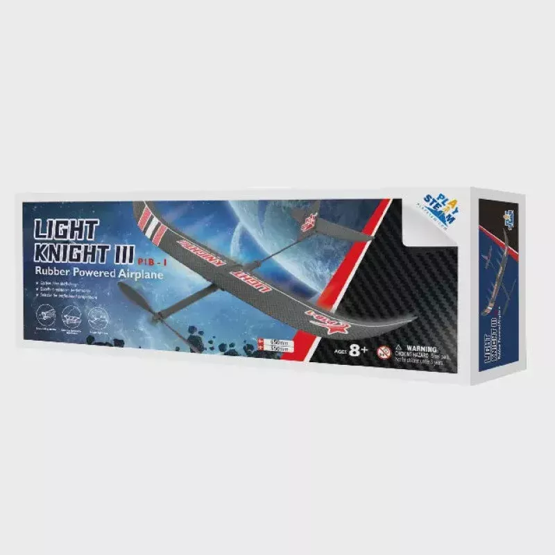 light knight III - rubber powered airplane