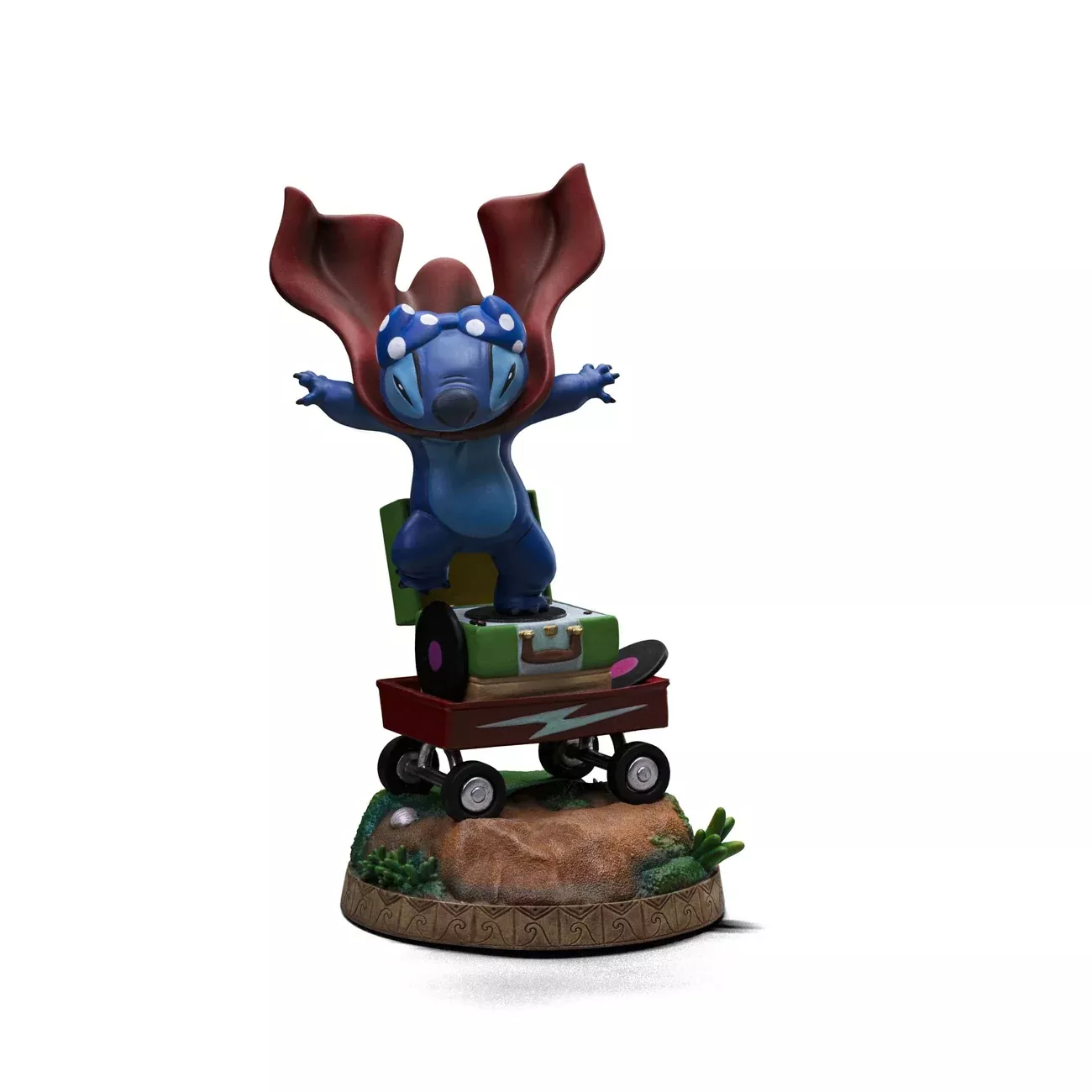 Lilo & Stitch Art Scale 1/10 Statue Stitch Laundry 19 cm