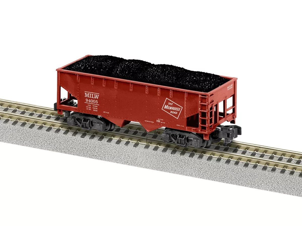 Lionel 2119281 S Gauge American Flyer 2 Bay Open Hopper MILW 94005