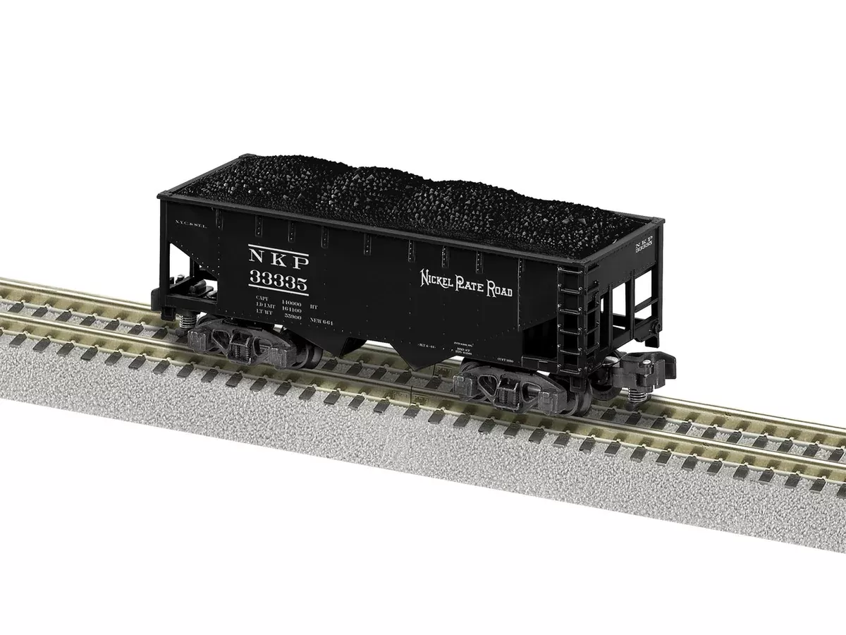 Lionel 2119291 S Gauge American Flyer 2 Bay Open Hopper Nickel Plate Road NKP 33335