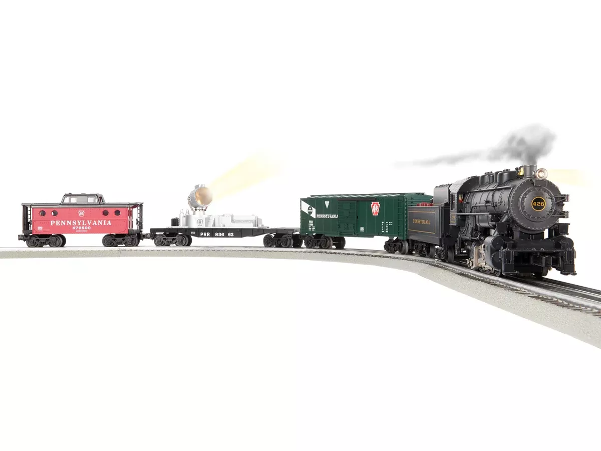 Lionel 2123200 O Gauge Pennsylvania Keystone Freight Train Set with Bluetooth 5.0