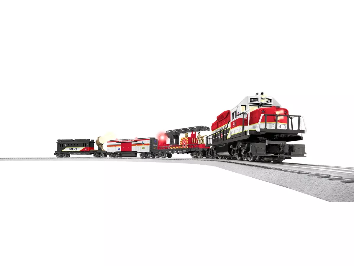 Lionel 2223040 O Gauge LionChief Emergency Response Freight Train Set with Bluetooth 5.0