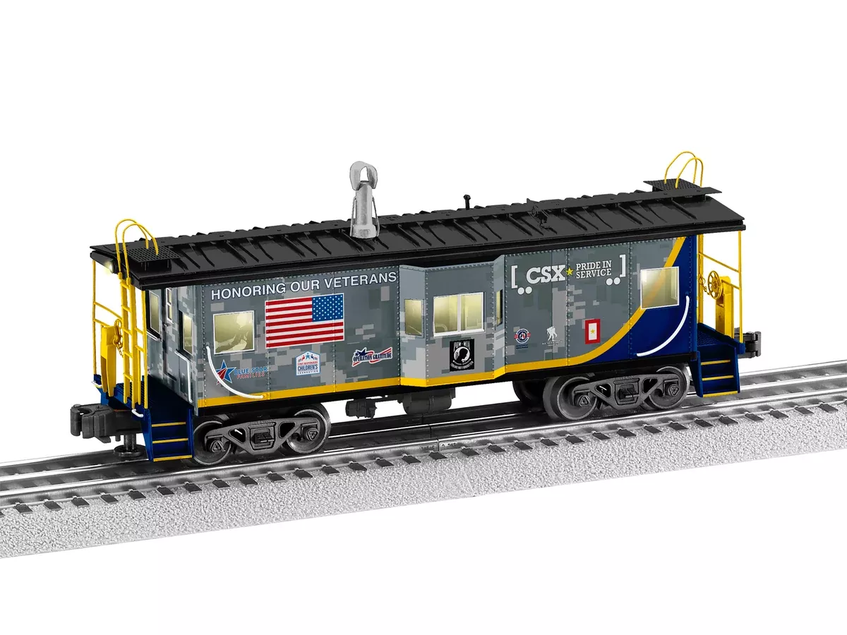 Lionel 2226780 O Scale Bay Window Caboose CSX Veterans