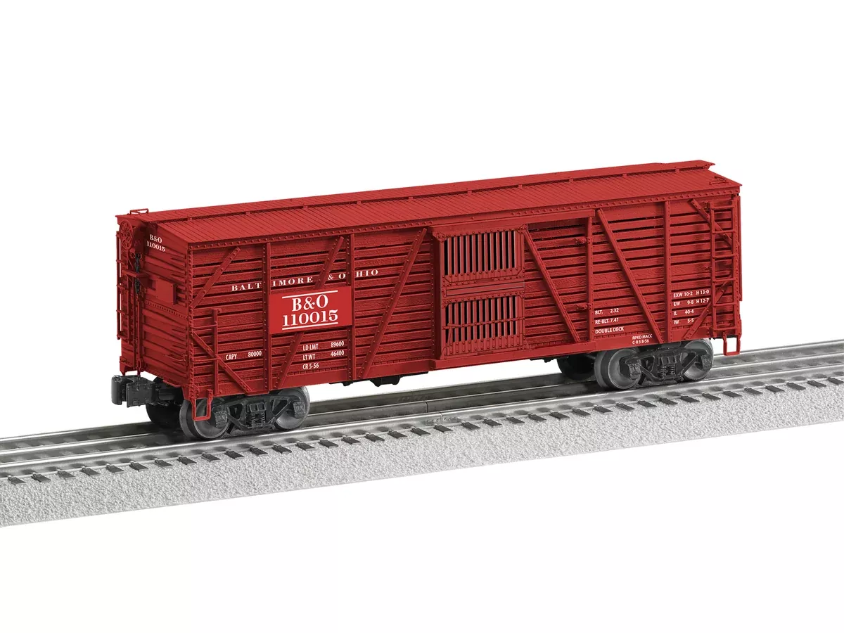 Lionel 2226880 O Scale Vision Line Stock Car Baltimore & Ohio