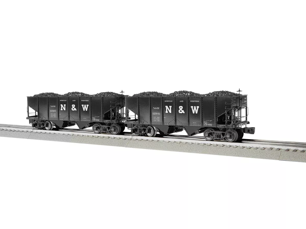 Lionel 2226930 O Scale 2 Bay Open Coal Hopper Norfolk & Western N&W BTO
