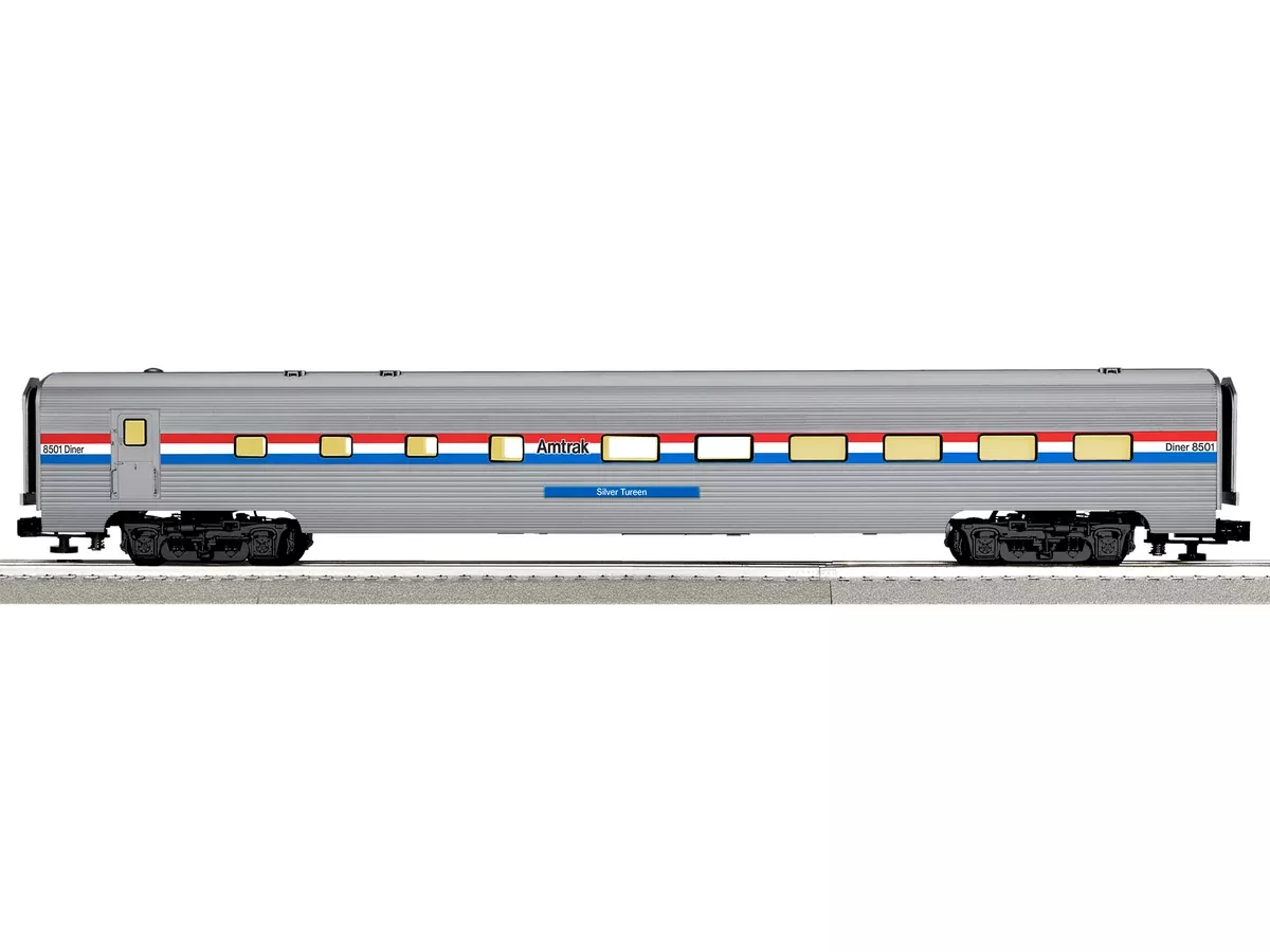Lionel 2227280 O Scale LEGACY 21" StationSounds Diner Car Amtrak Phase III BTO
