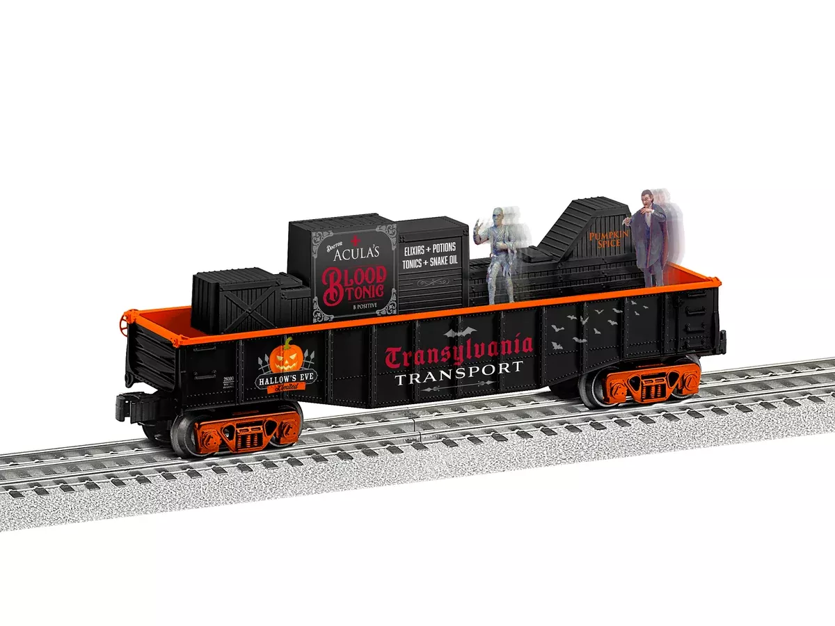 Lionel 2228100 O Gauge Hallow's Eve Monster Gondola