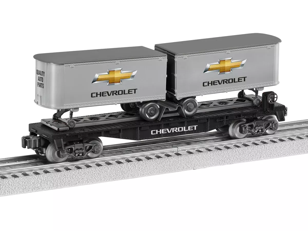 Lionel 2228450 O Gauge Chevy Flatcar with Piggyback Trailers