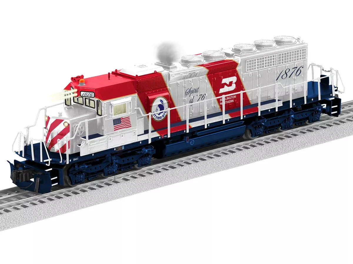 Lionel 2233511 O Scale LEGACY EMD SD40-2 Burlington Northern BN 1876 BTO