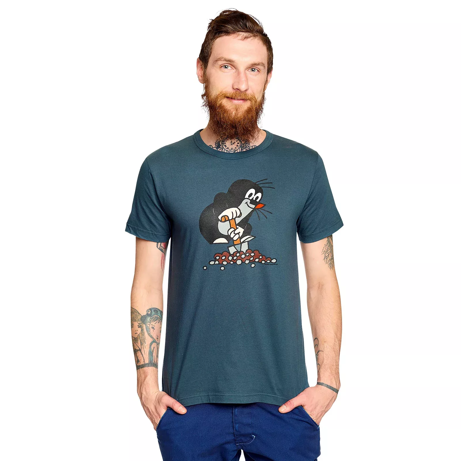 The Little Mole T-Shirt Blue