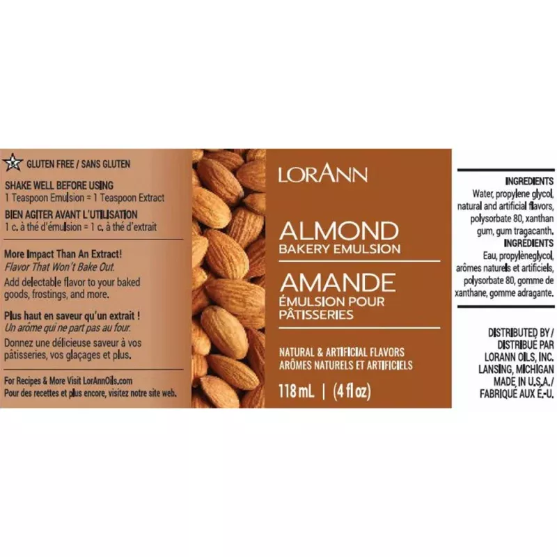 Lorann Almond Emulsion Flavoring