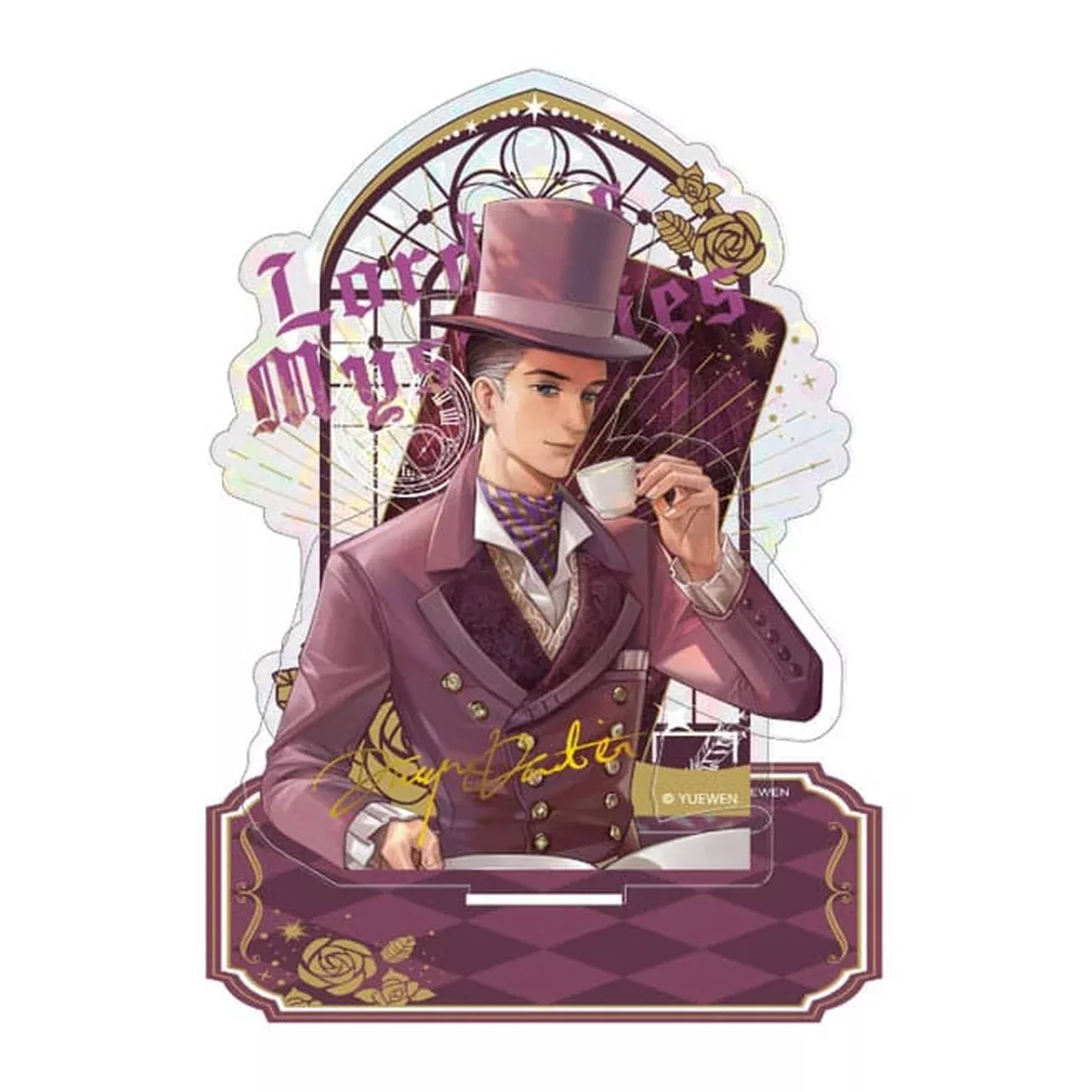 Lord of the Mysteries Acrylic Standee Floating Shadows Series Dwayne 15 cm