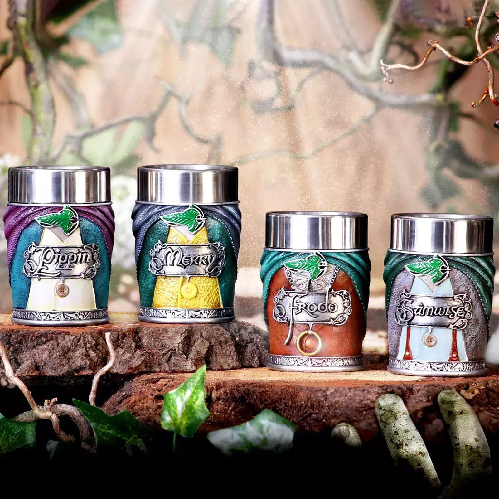 The Lord of the Rings - Hobbits Cup Set 4-piece