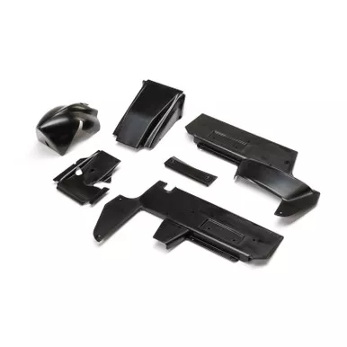 Losi #LOS1888 Body Panel Set, Black: 22S Sprint