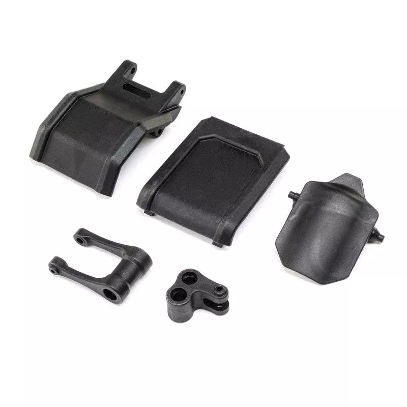 Losi LOS264001 Pull Rod, Knuckle & Skid Plates: Promoto-MX