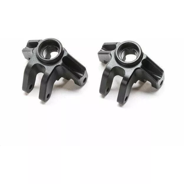 Losi LOS314007 Steering Spindle Set Aluminum Black: Mini LMT