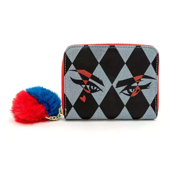 Loungefly Birds Of Prey Harley Eyes Zip Around Wallet