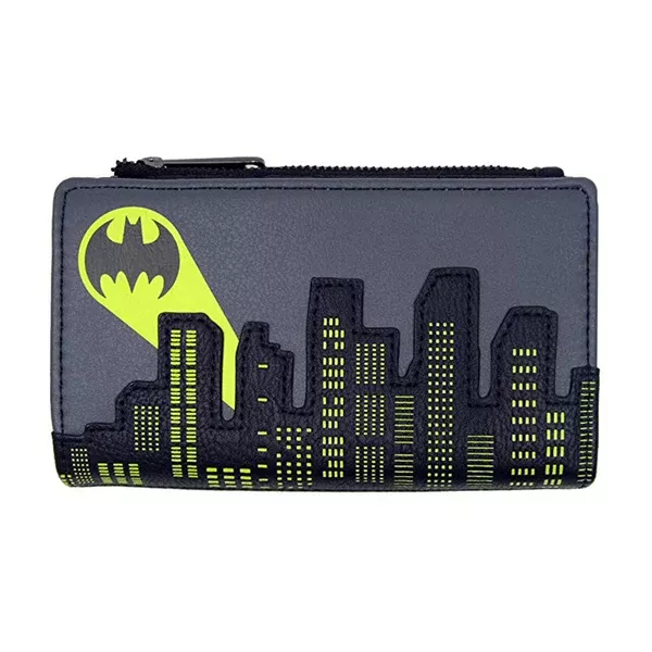 Loungefly DC Batman Bat Signal Flap Wallet