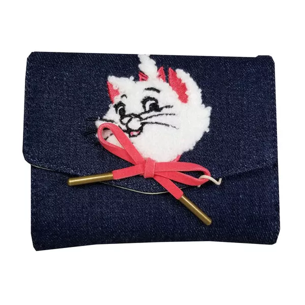 Loungefly Disney Aristocats Marie Denim Small Wallet