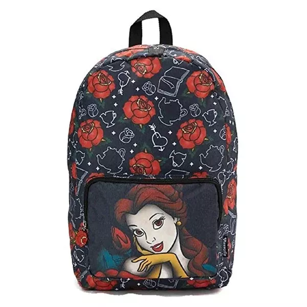 Loungefly Disney Beauty And The Beast Belle Roses Backpack