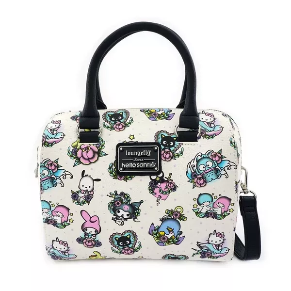 Loungefly Sanrio Hello Kitty Character Tattoo Duffle Bag Purse