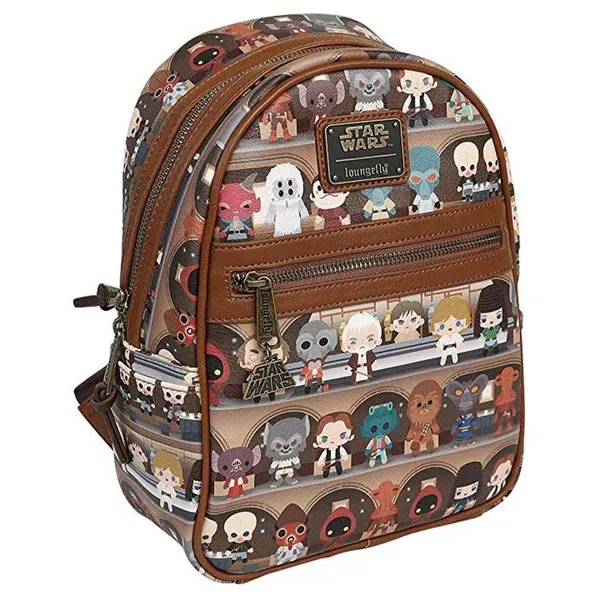 Loungefly Star Wars Cantina Chibi Characters Mini Backpack