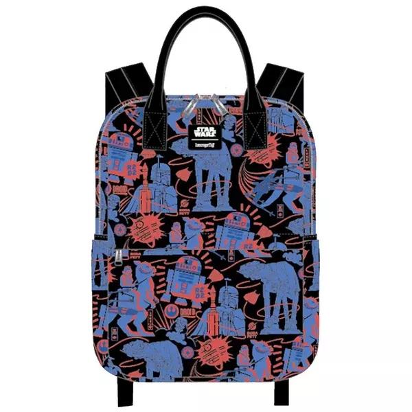 Loungefly Star Wars Empire 40th Square Nylon Backpack