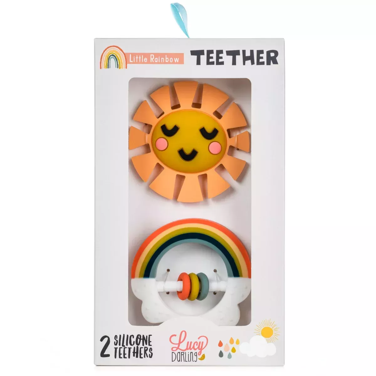 Lucy Darling Teether Toy: Little Rainbow