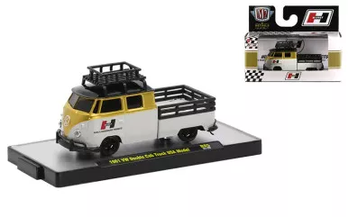 M2 Machines #32500-65B 1/64 1961 Volkswagen Double Cab Truck