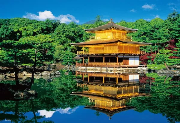 [Made In Japan] Beverly 300 Piece Jigsaw Puzzle Kinkakuji (26 X 38 Cm) 33-211