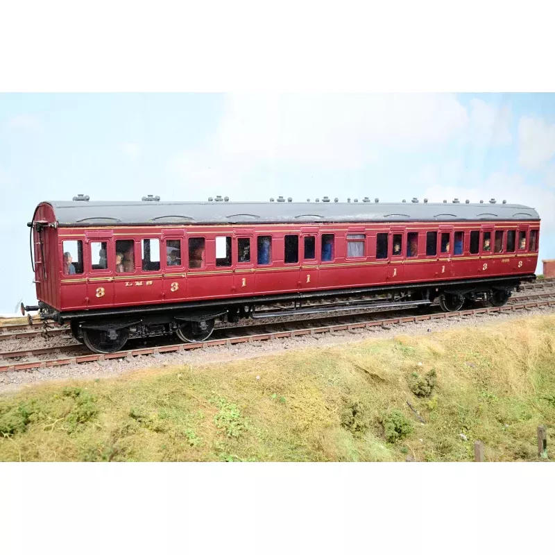 Mallard Models O Gauge ex-L&Y LMS 1st/3rd Lavatory Compsite No.19891