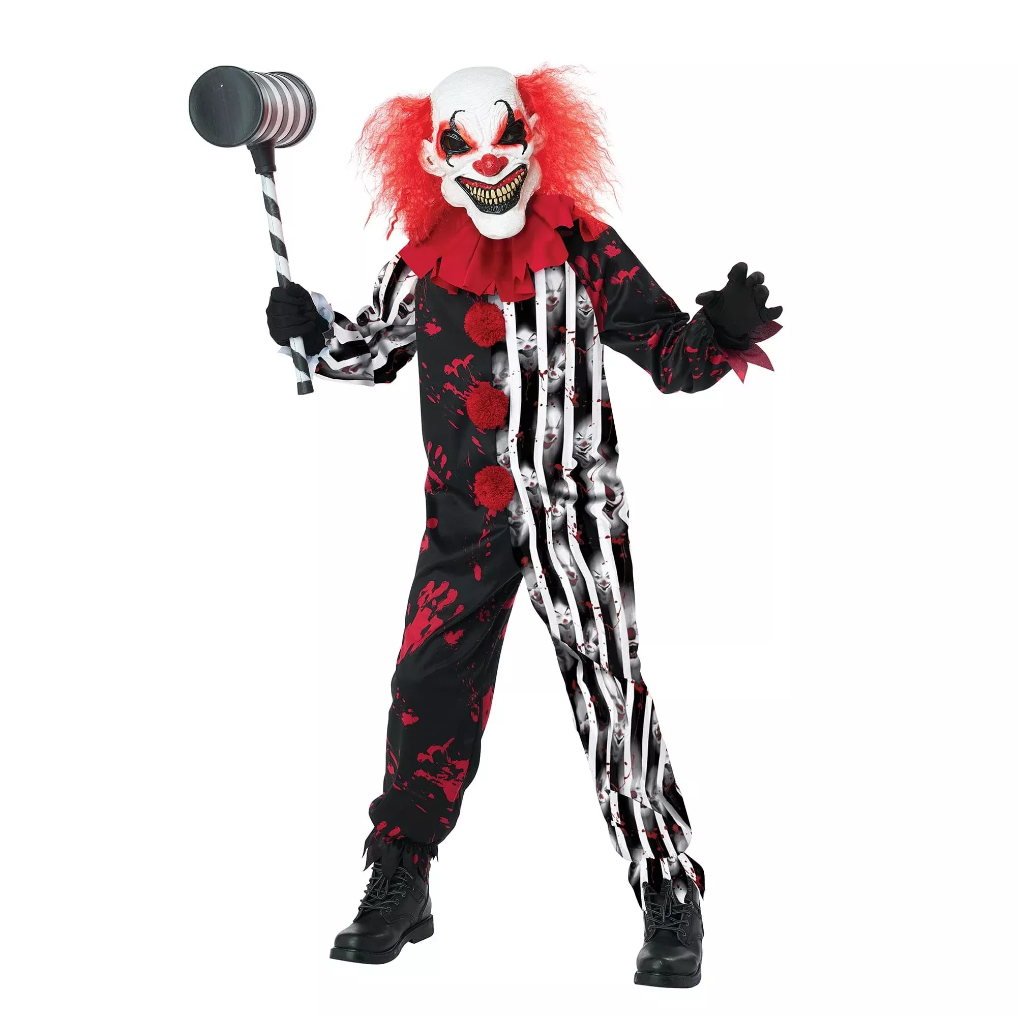 Maniac Clown Child Costume