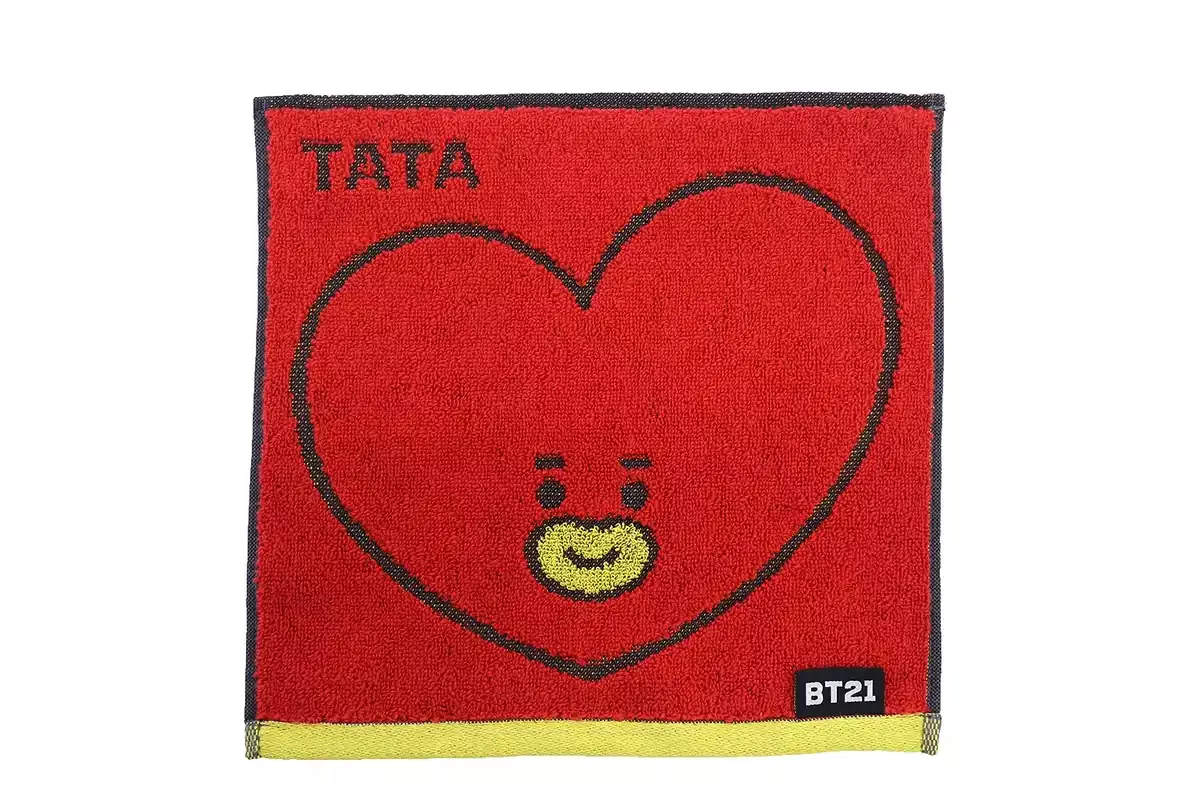 MARUSHIN Bt21 Hand Towel 'Face Tata'