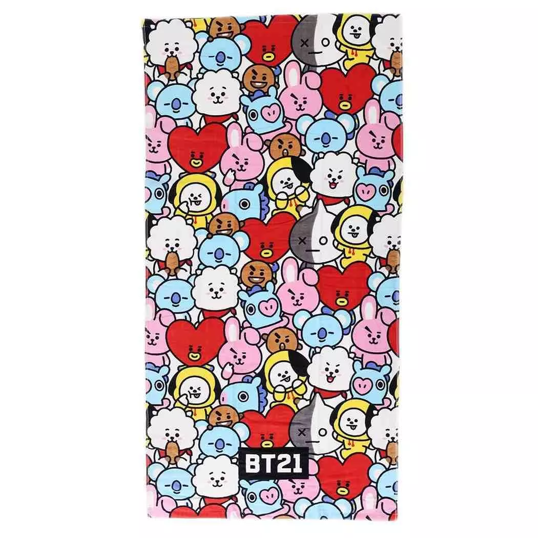 MARUSHIN Bt21 Leisure Bath Towel 'Let'S Dance'