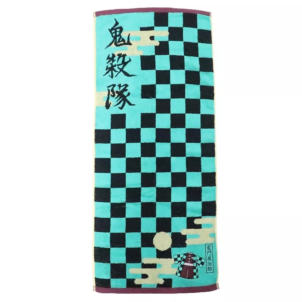 MARUSHIN Demon Slayer: Kimetsu No Yaiba Face Towel 'Kamado Tamjiro'
