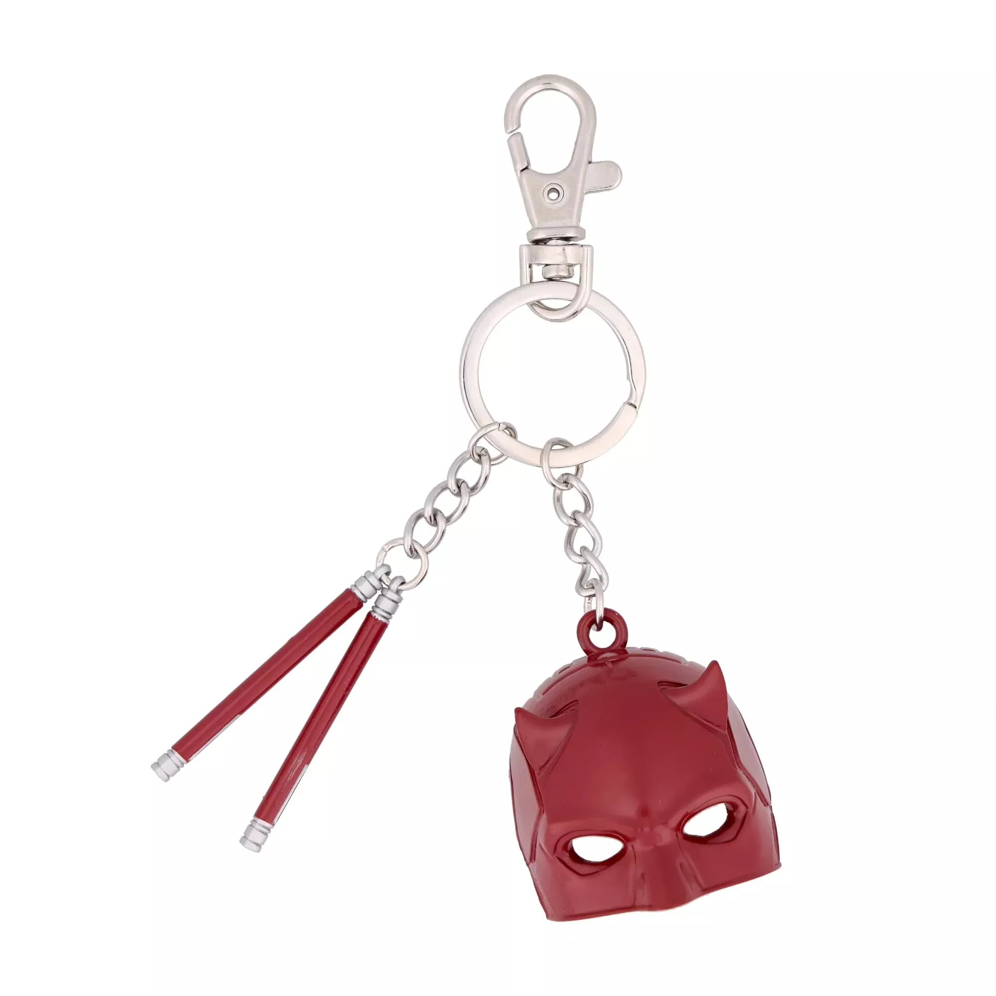Marvel Daredevil: Born Again Mask and Billy Clubs 3D Enamel Keychain