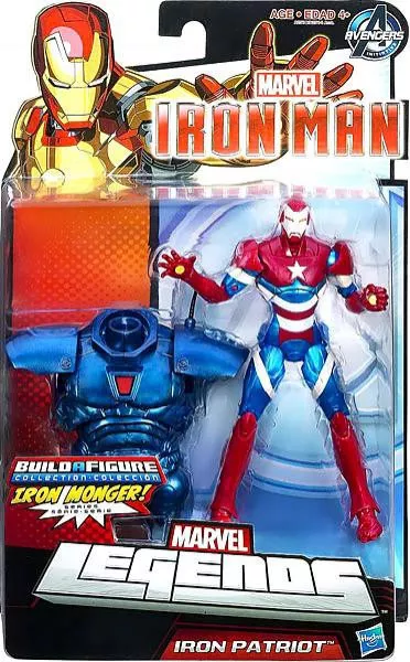 Marvel Legends Iron Monger Series Iron Patriot Action Figure