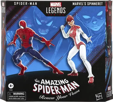 Marvel Legends Spider-Man & Spinneret Renew Your Vows Action Figure Set