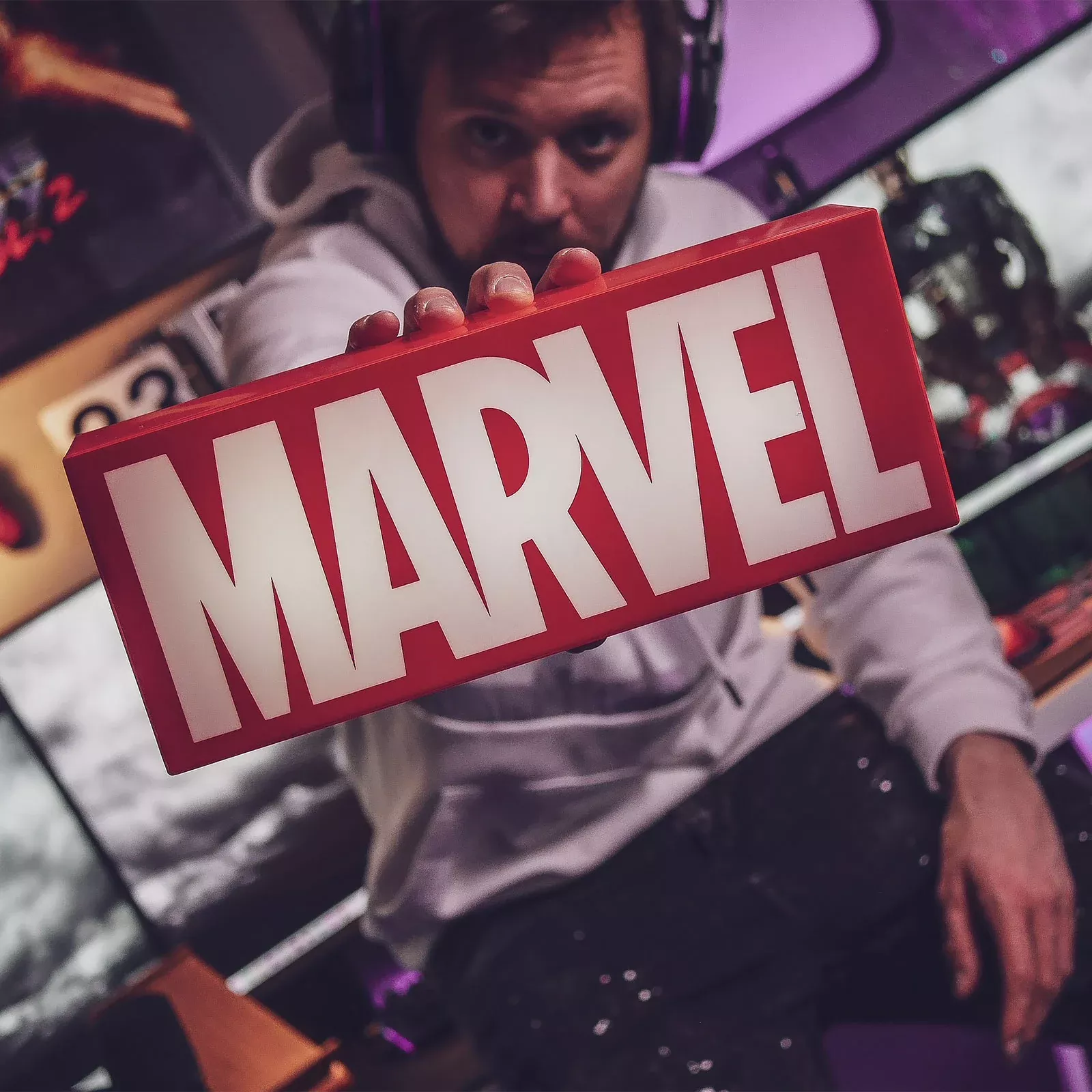 Marvel - Logo Lamp
