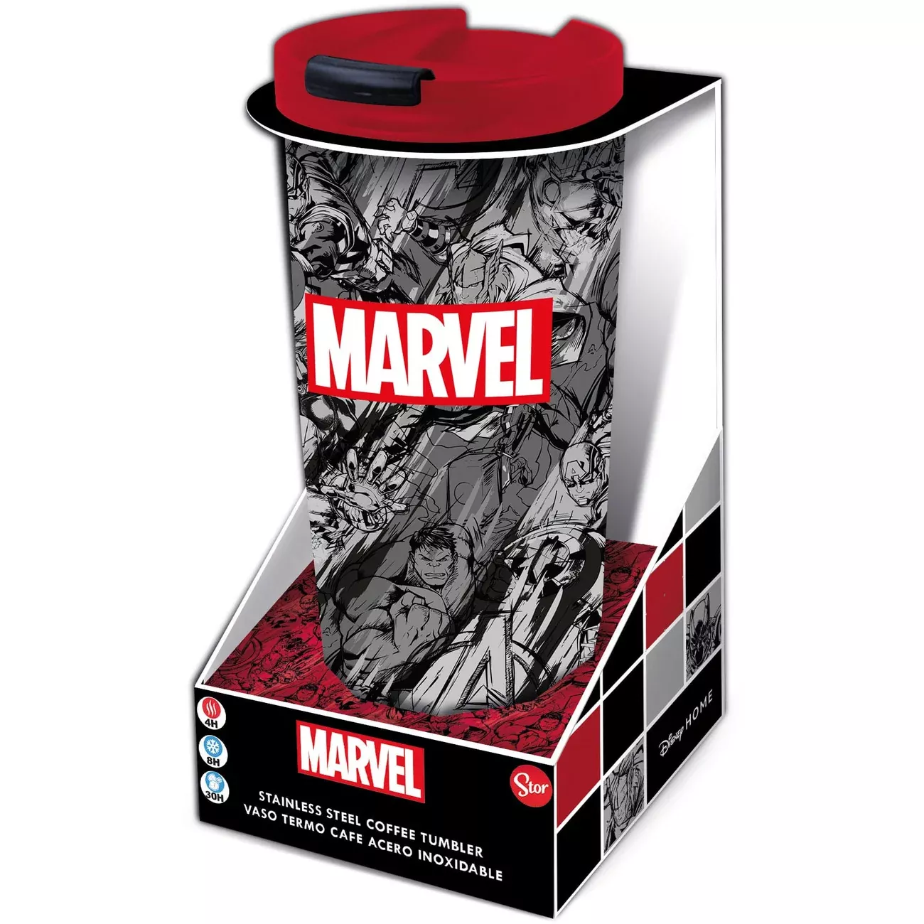 Marvel Stainless Steel Travel Mug Marvel Pattern