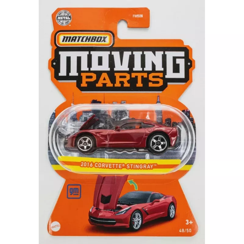 MATCHBOX MOVING PARTS 2016 CORVETTE STINGRAY