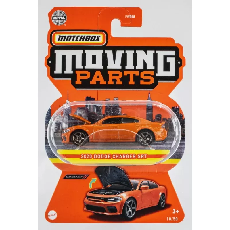 MATCHBOX MOVING PARTS 2020 DODGE CHARGER SRT